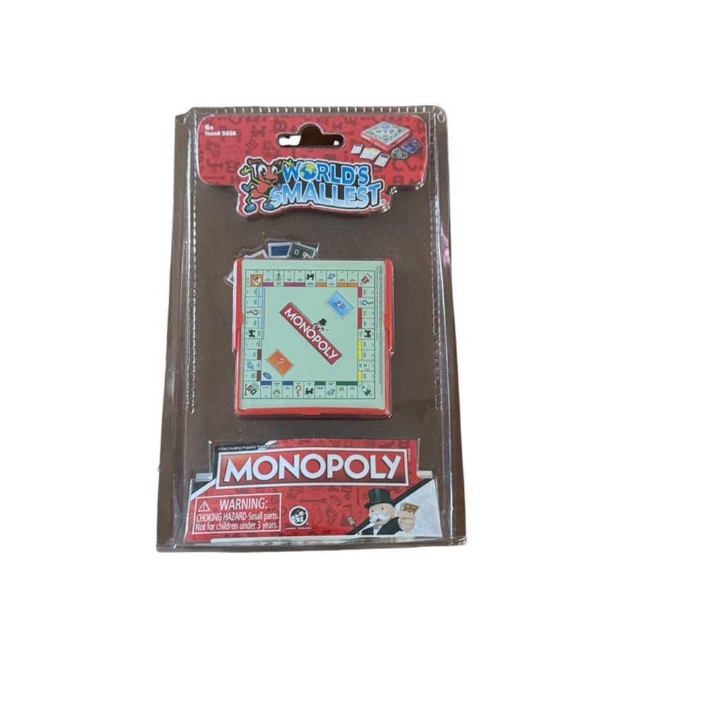 New in Packaging World's Smallest Monopoly, 2 Players
